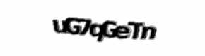 Security check image, please type the characters shown