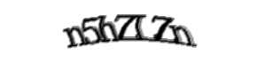 Security check image, please type the characters shown