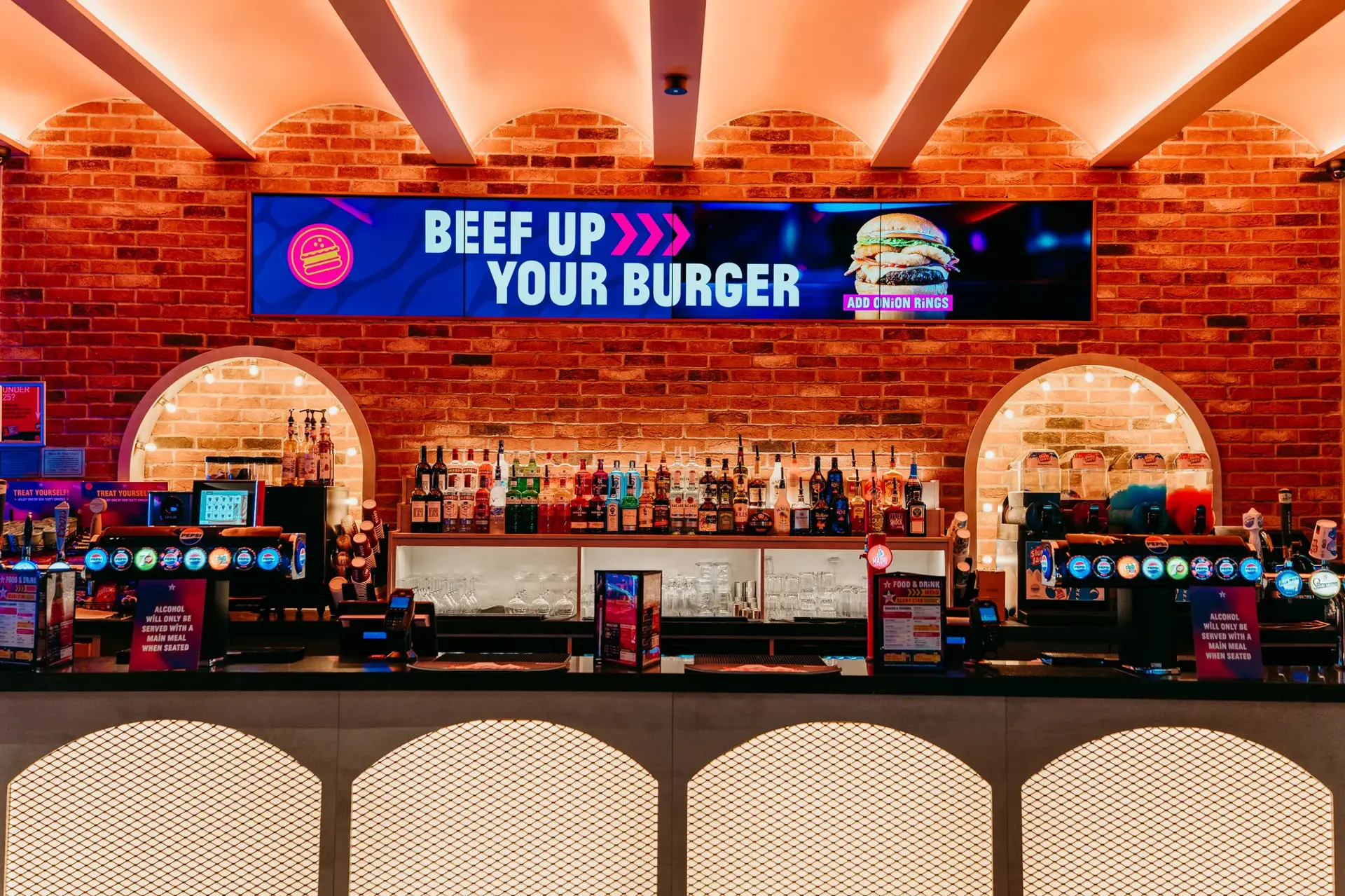 Bar at Hollywood Bowl Banbridge