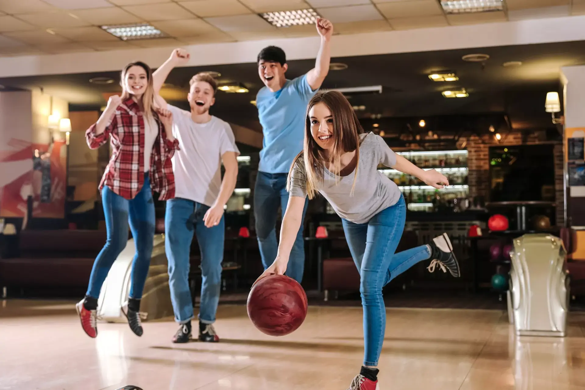 Bowling at Splitsville Woodbridge