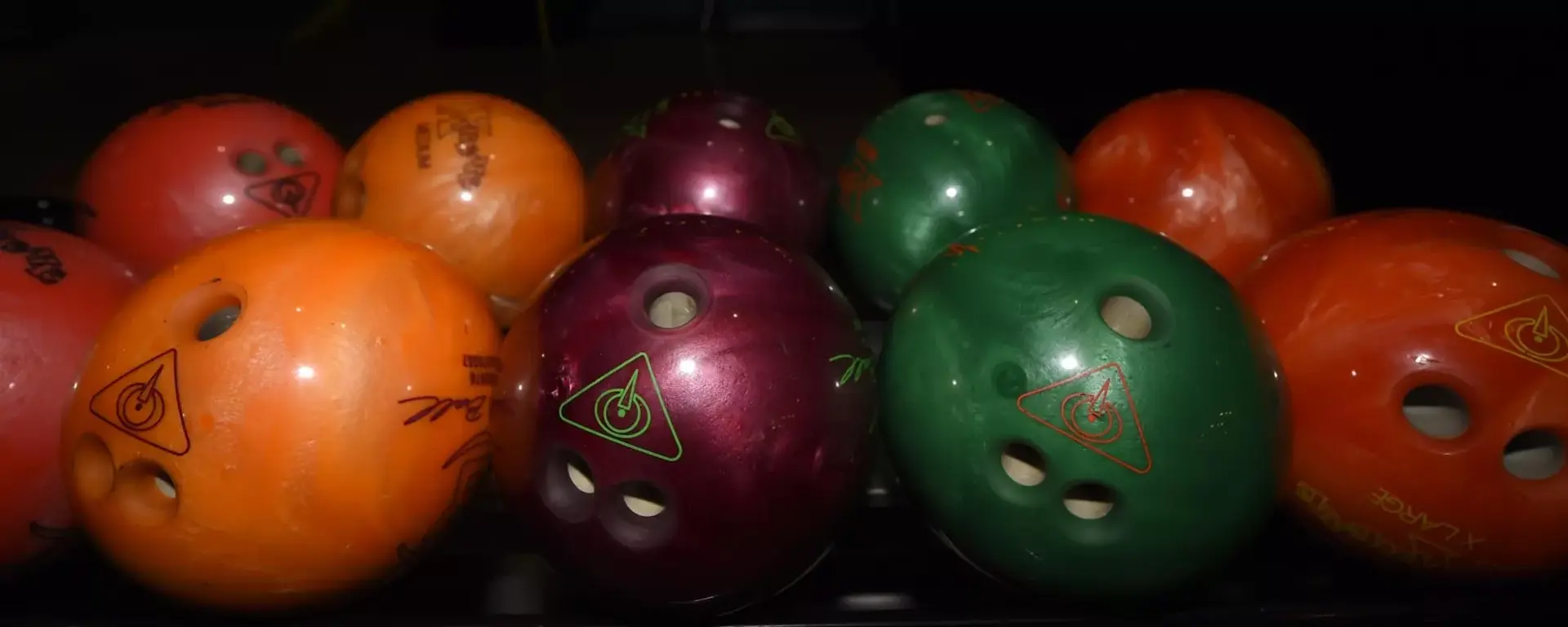 Bowling balls at Hollywood Bowl