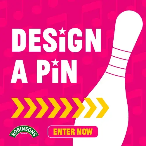 Design a bowling pin to win a family pass at Hollywood Bowl