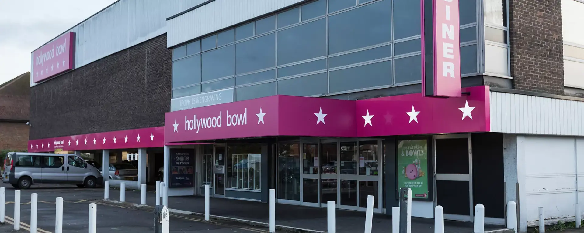 Outside of Hollywood Bowl London Tolworth