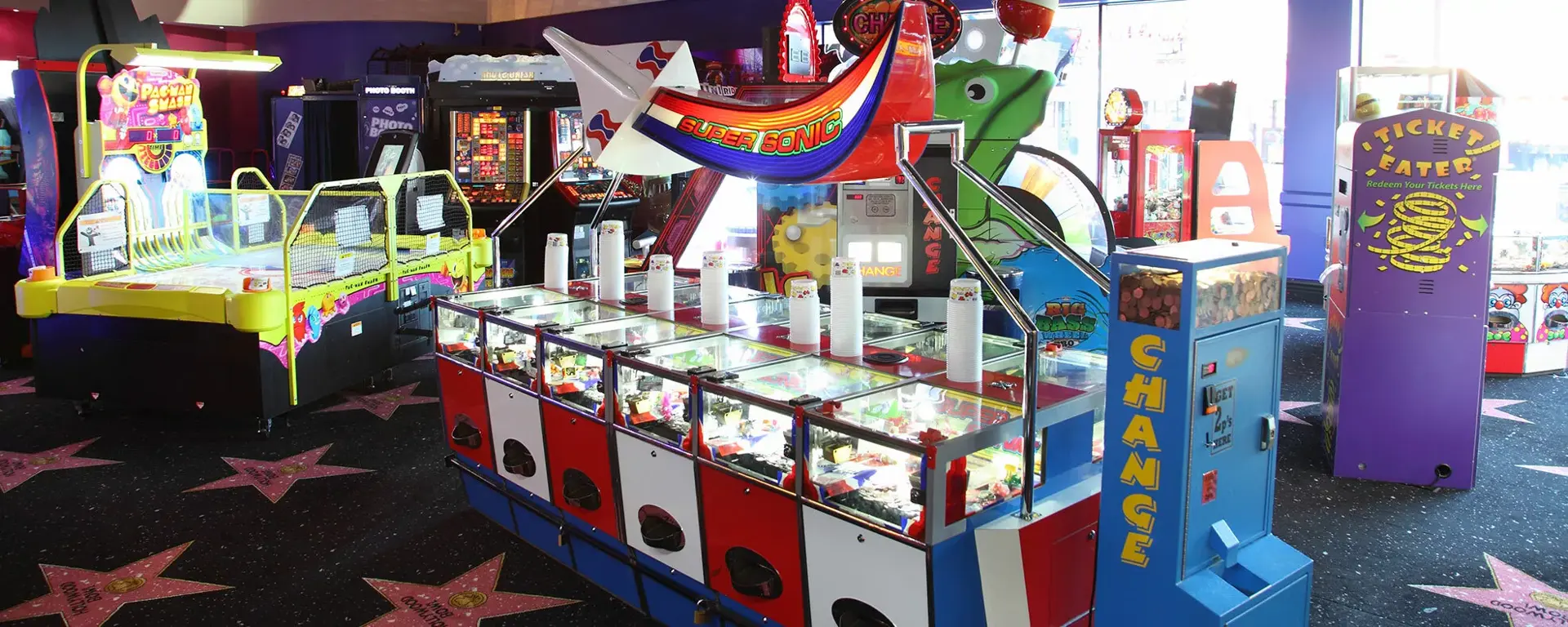 Arcades at Hollywood Bowl Stevenage