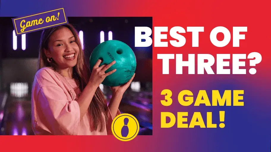 Play our 3 game deal at Splitsville Bowl