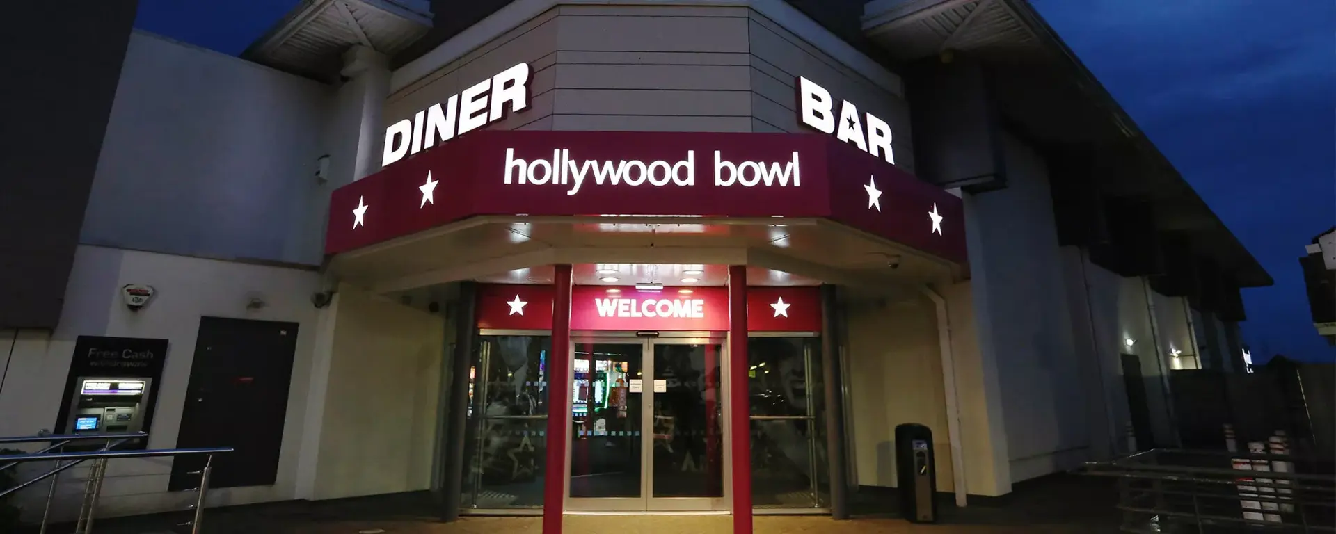 Outside of Hollywood Bowl Bristol Longwell Green