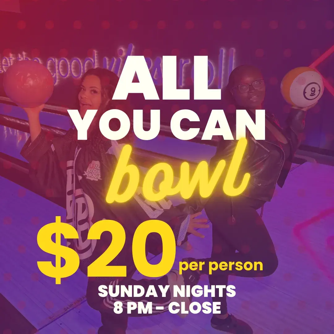 All You Can Bowl every Sunday