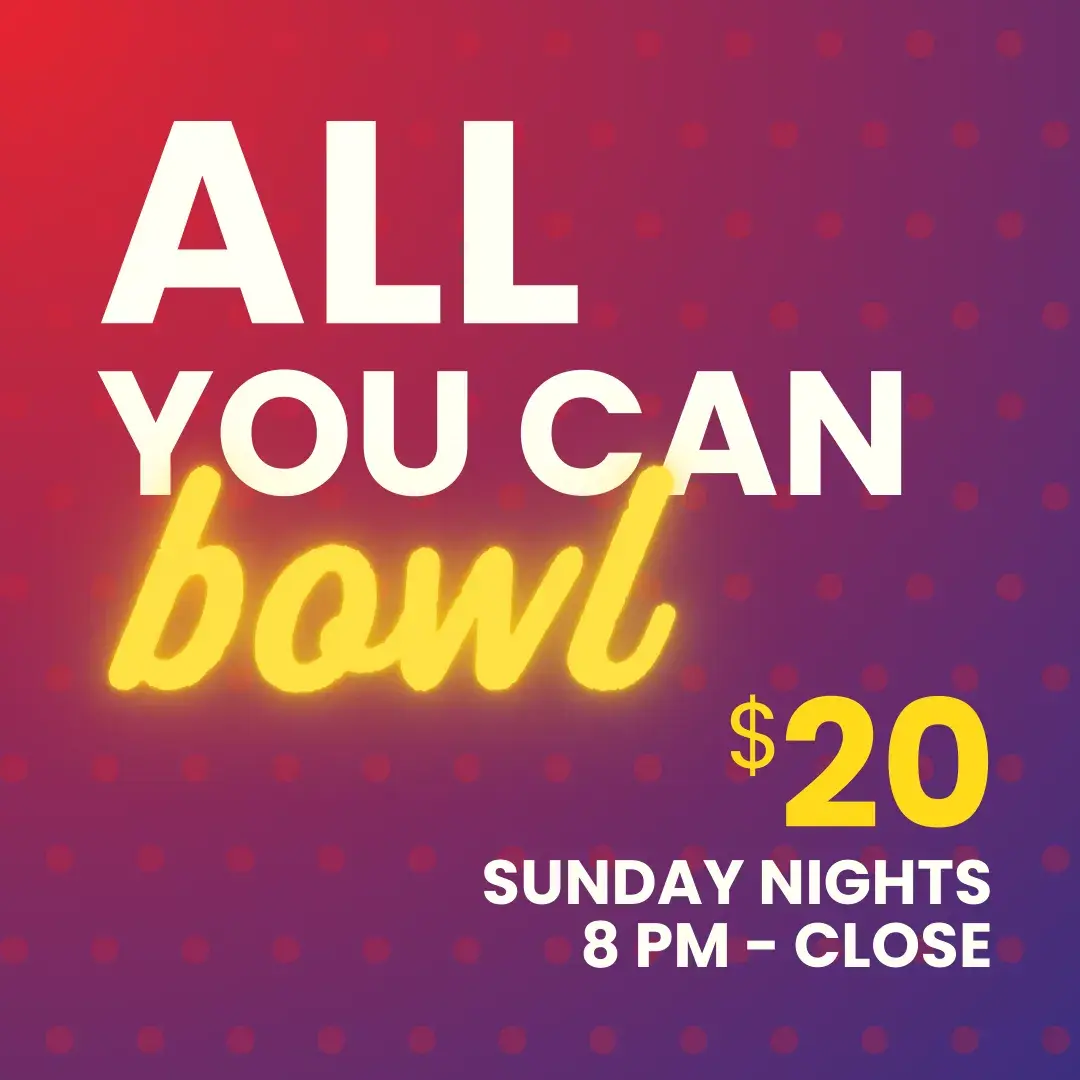All You Can Bowl every Sunday