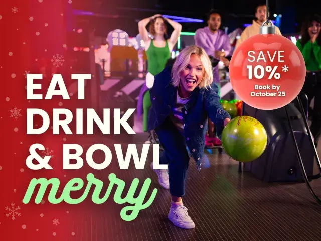 Bowling Holiday Party save 10%