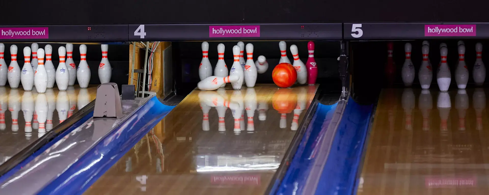 Bowling alley and lanes for Bowling club memberships