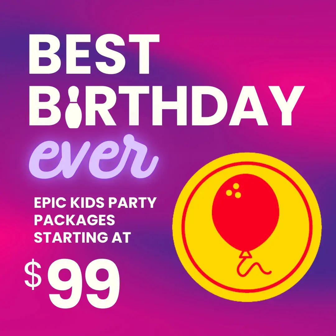 Book your Bowling Birthday party with Splitsville