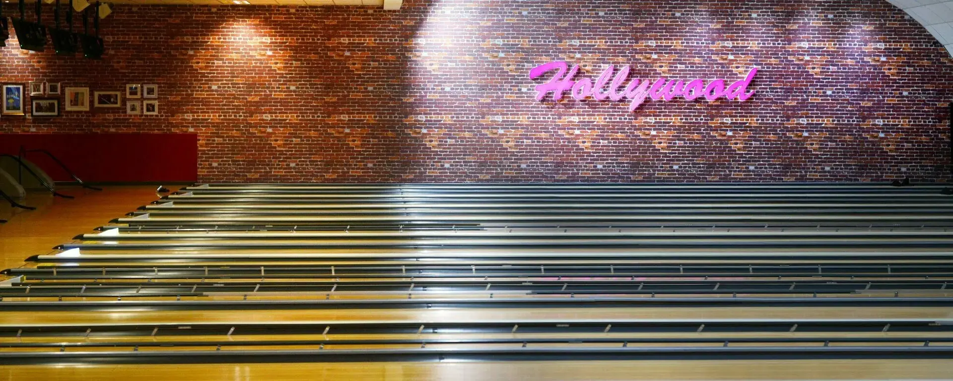 Bowling lanes at Hollywood Bowl Oxford
