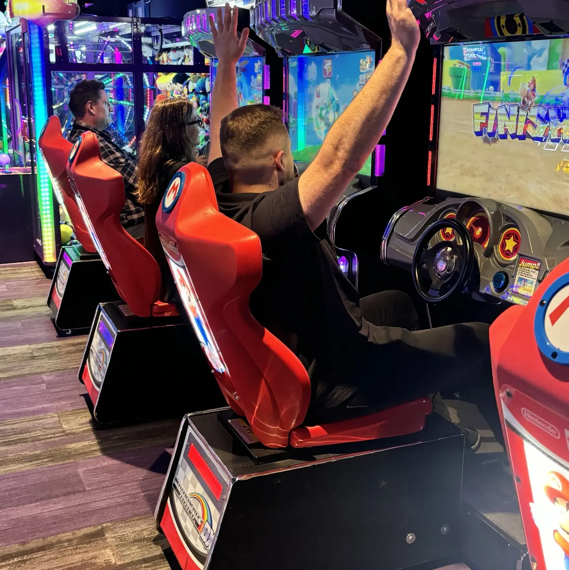 New and lively arcade at Splitsville Waterloo