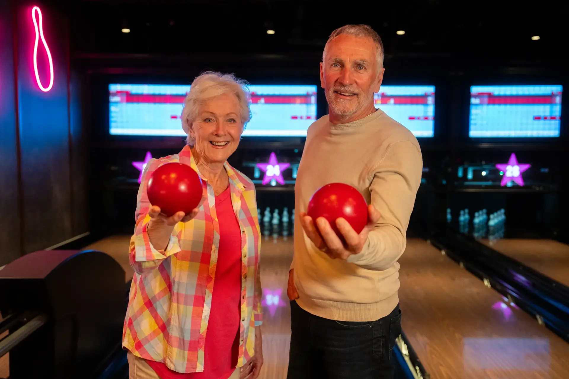 Duckpin bowling at Hollywood Bowl