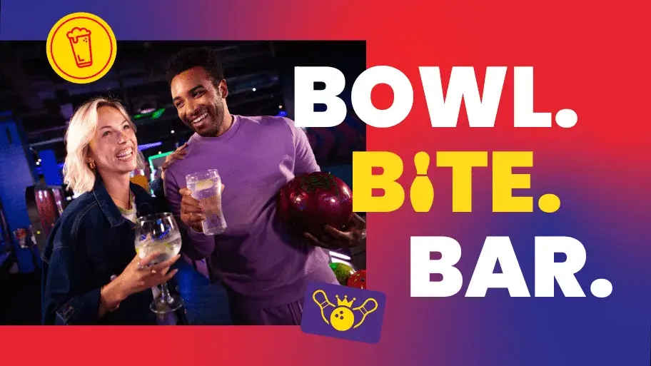 Check out our adults, eat and drink offers at Splitsville Bowl
