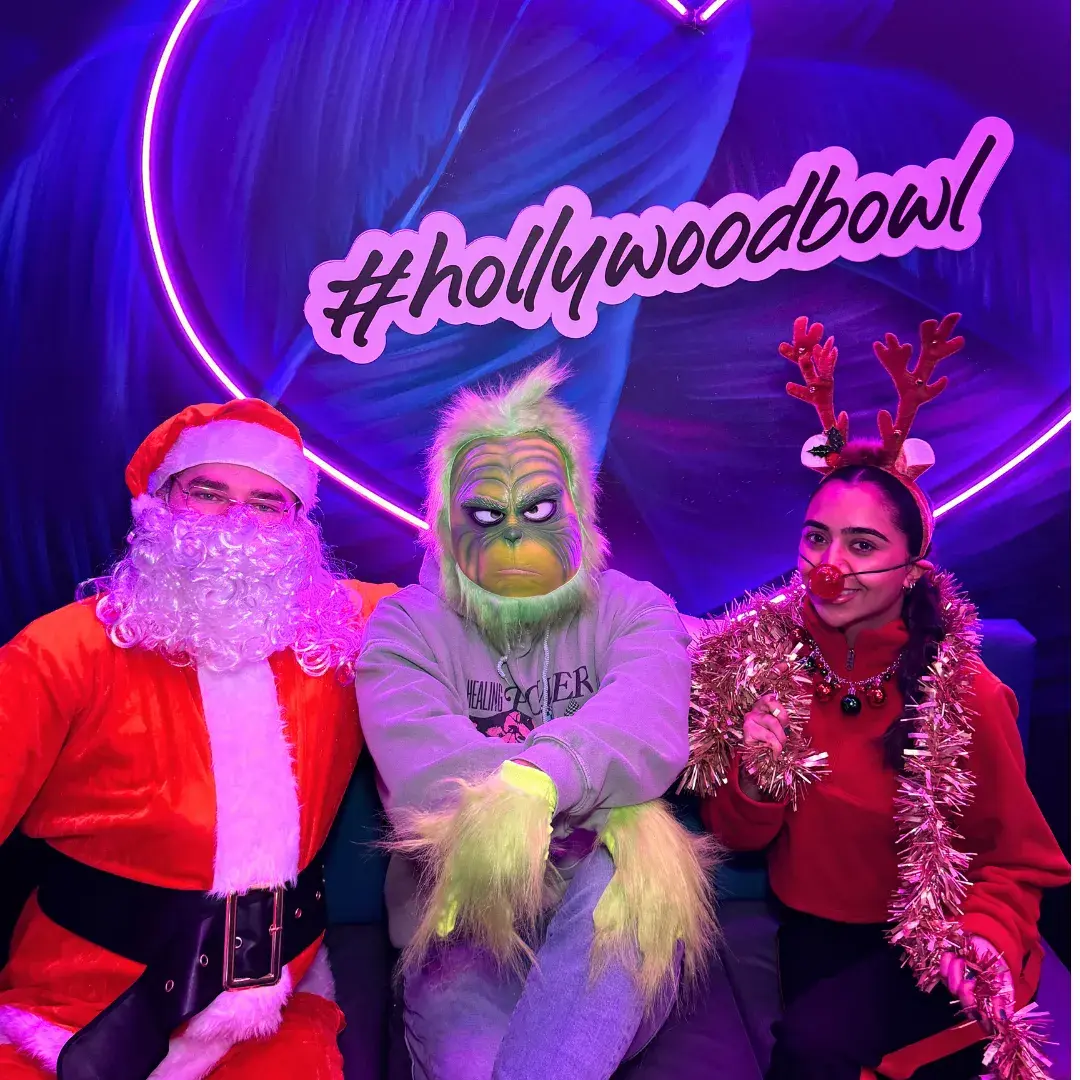 Santa and Grinch Photo