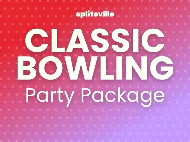 Classic bowling birthday party package at Splitsville