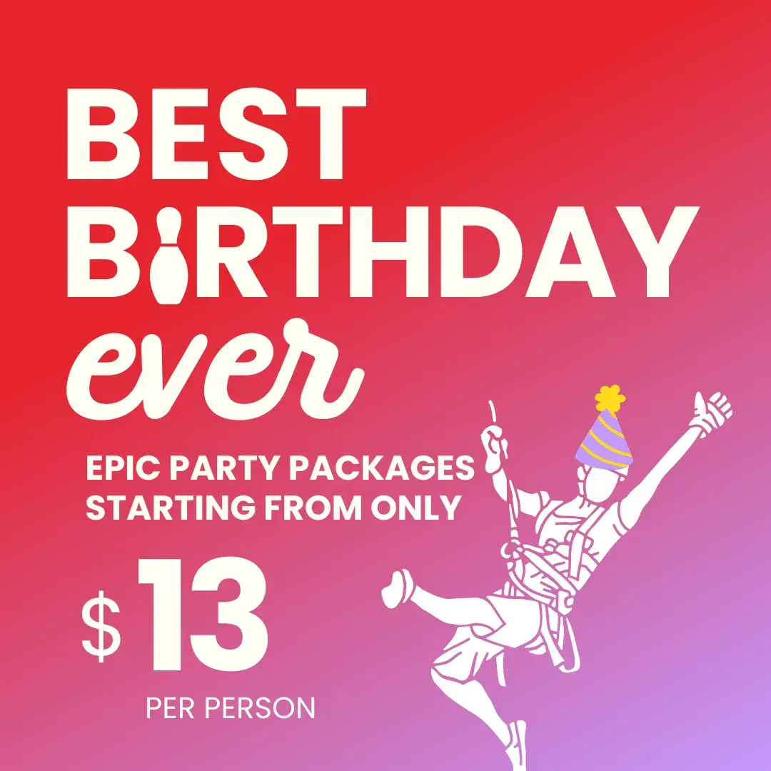 Book your Bowling Birthday party with Stoked by Splitsville Bowl