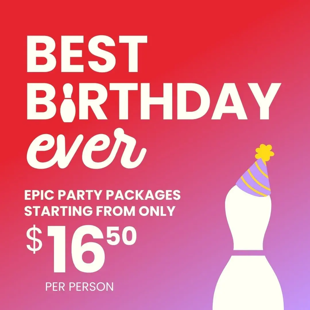 Book your Bowling Birthday party with Splitsville