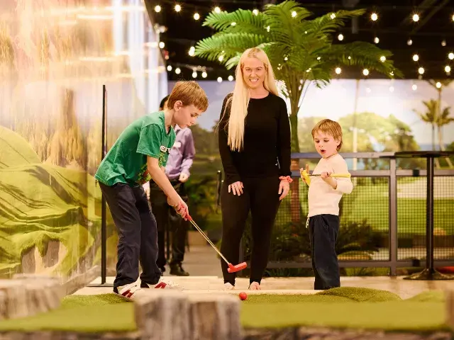 Richmond hill indoor mini golf