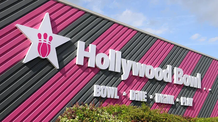 The exterior of Hollywood Bowl Lincoln