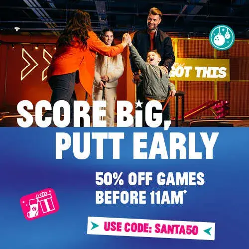 Family Image Score Big, Putt Early code:santa50