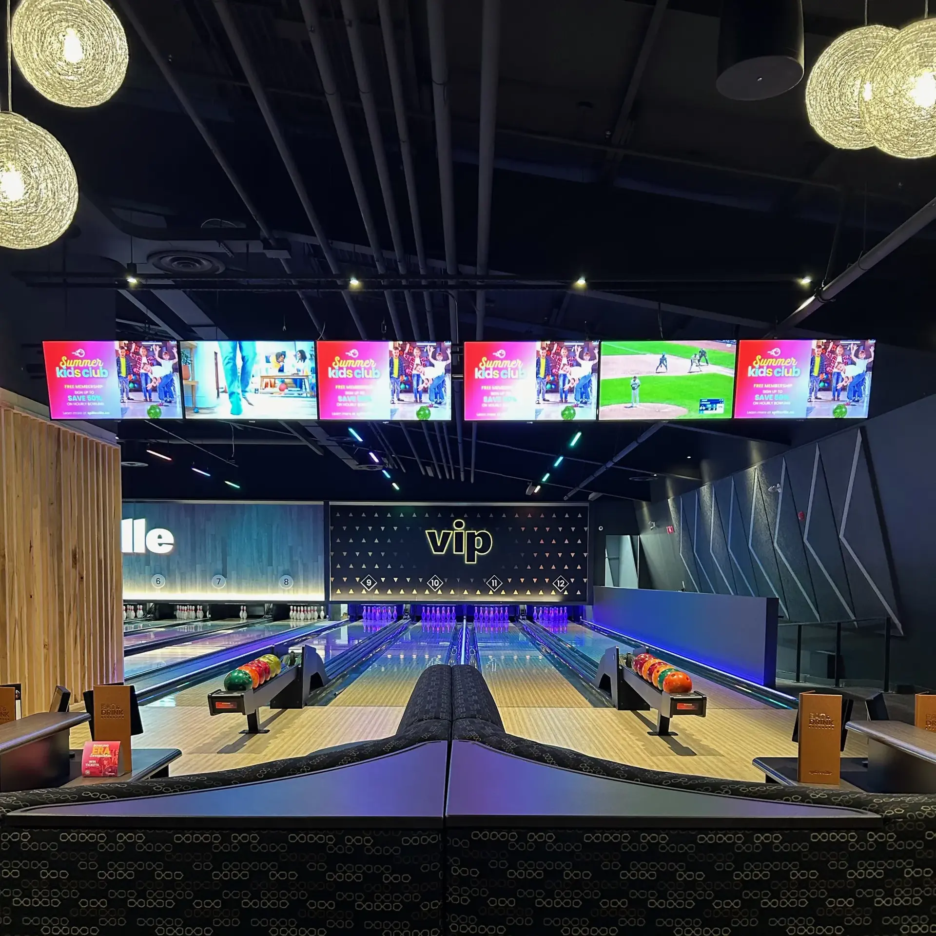 Elevate your bowling experience with VIP lanes