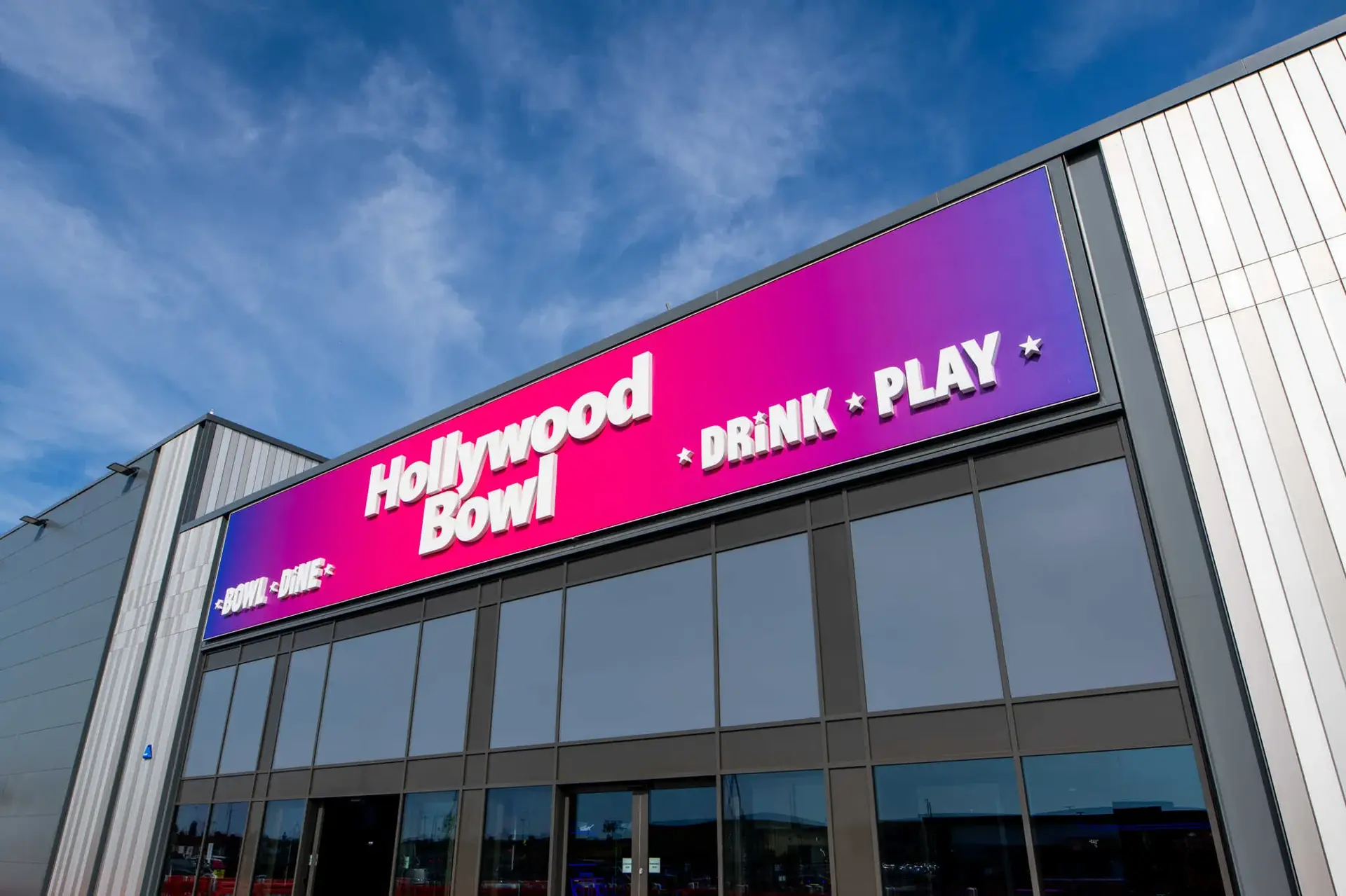 Exterior of Hollywood Bowl Liverpool Edge Lane