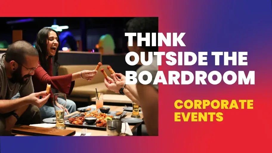 Book your corporate event at Splitsville Bowl