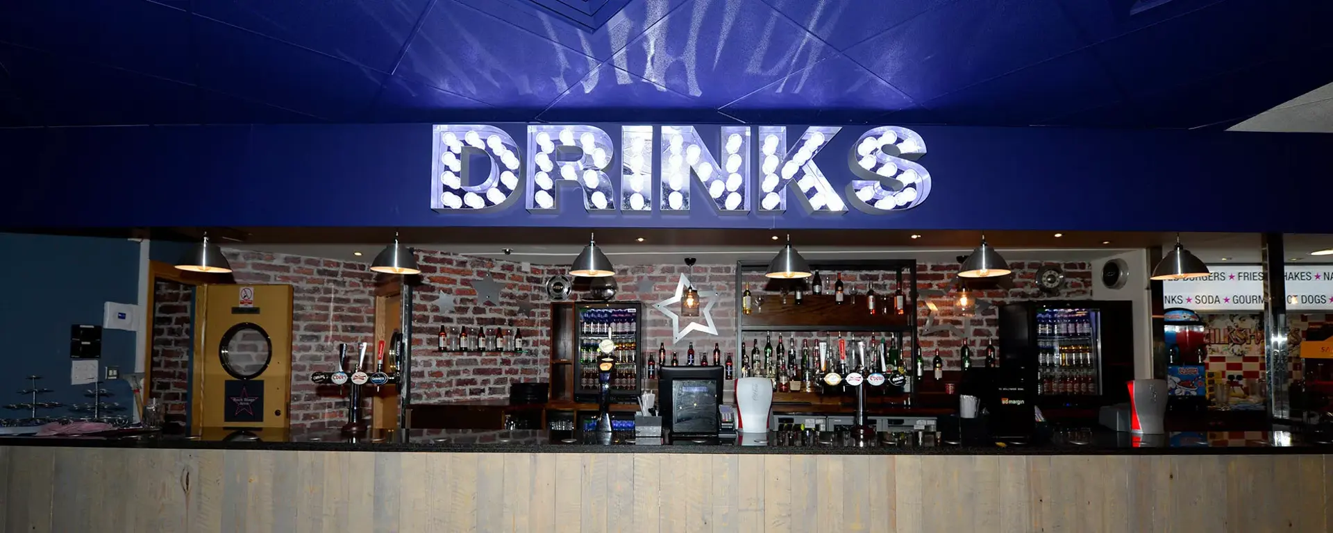 Bar at Hollywood Bowl Basingstoke