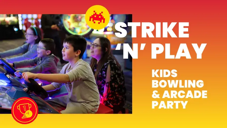 Book your kids bowling and arcade party at Splitsville Bowl