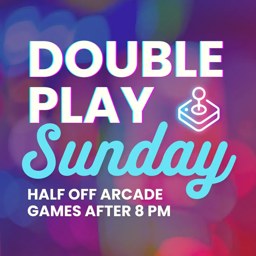 Half off Arcade Credits Every Sunday After 8PM