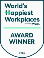 World's Happiest Workplace Award Winner