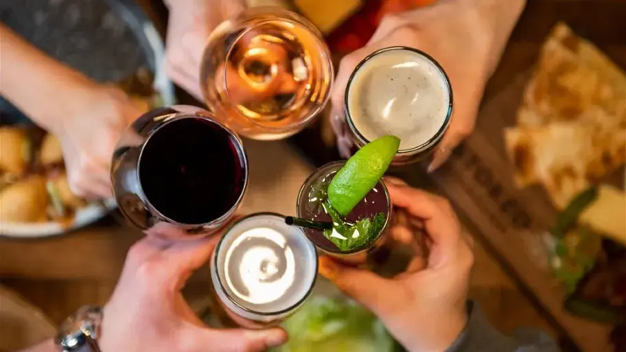 A selection of drinks at Stoked Kitchen and Bar