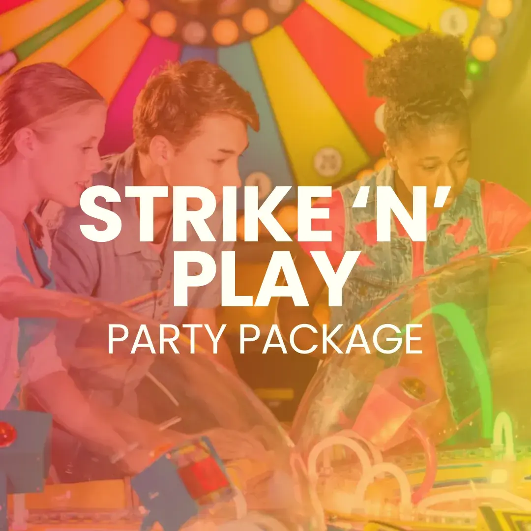 Bowling and arcade birthday party package at Splitsville