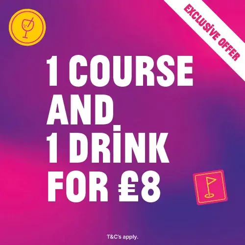 £8 Game and Drink offer at Putt & Play