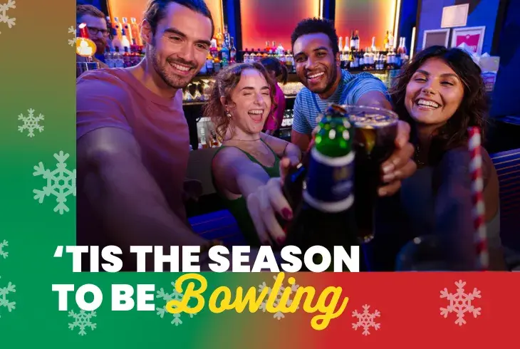Book your holiday party from Nov 1 - Jan 31 2026 at SplitsvilleBowl