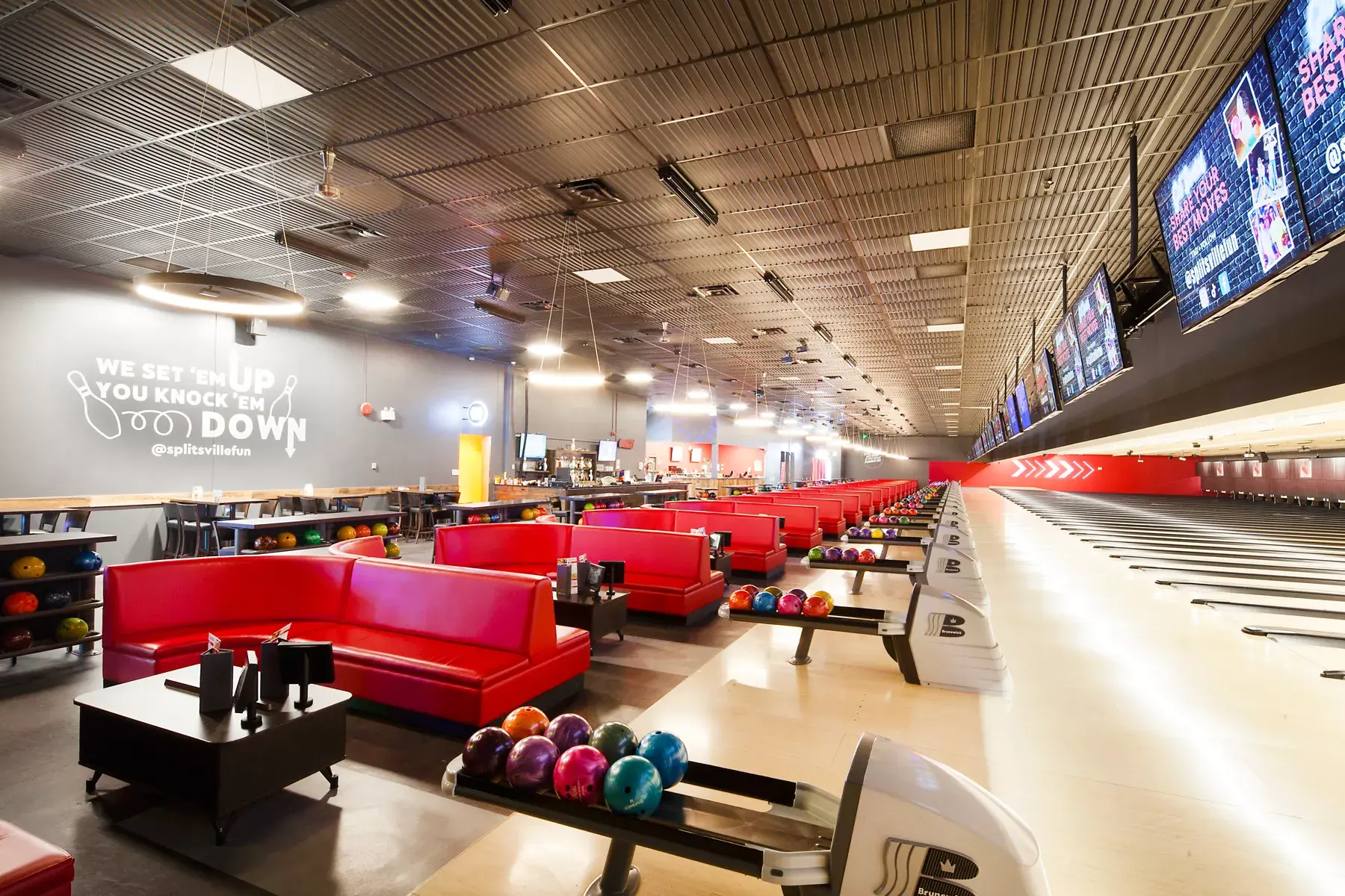 richmond hill's completed bowling area
