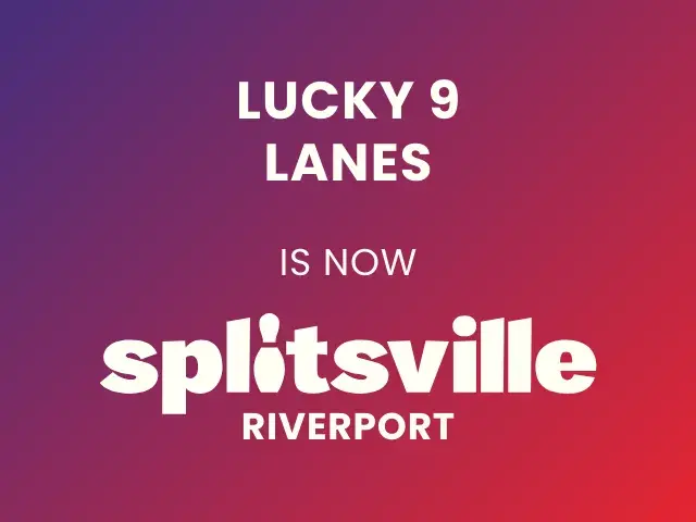 Lucky 9 lanes is now Splitsville Riverport