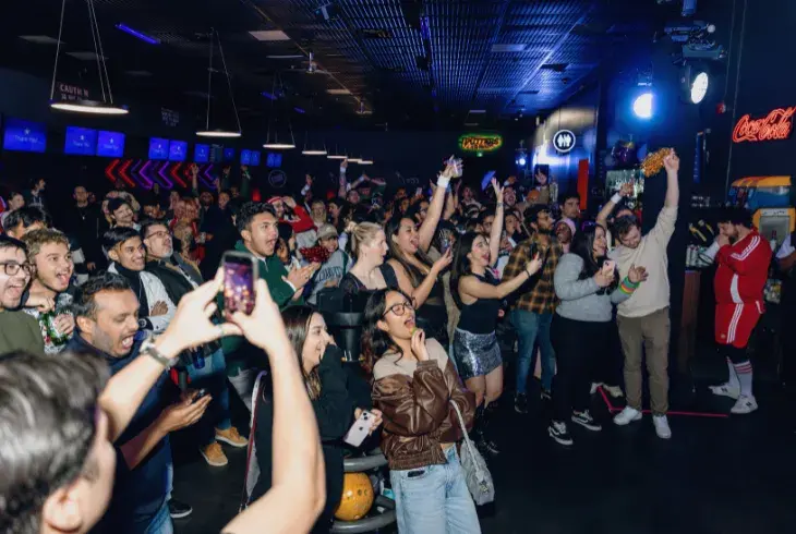 Large buyout event at Splitsville RIchmond Hill