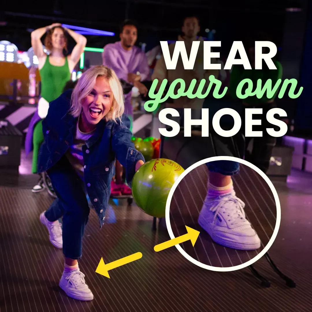 Wear Your Own Shoes to Bowl at Splitsville